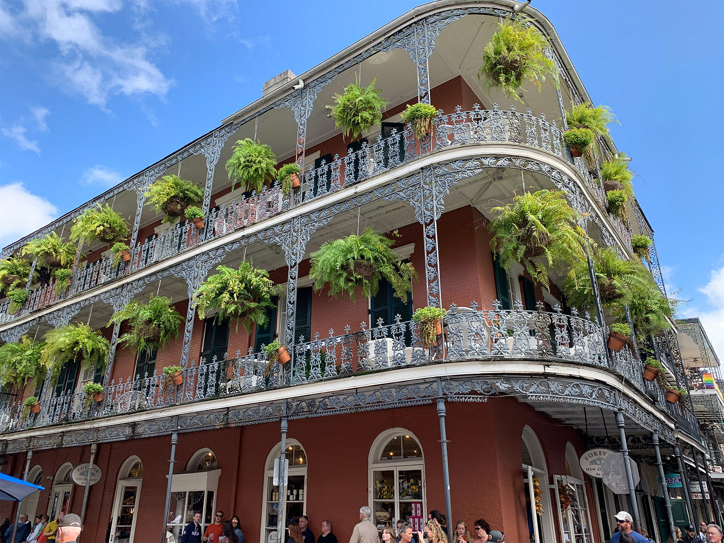 French Quarter Hausansicht New Orleans