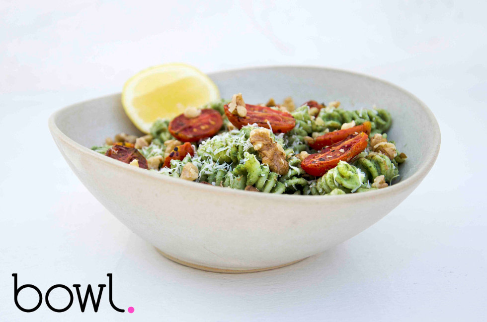 Menü im Bowl auf Mykonos