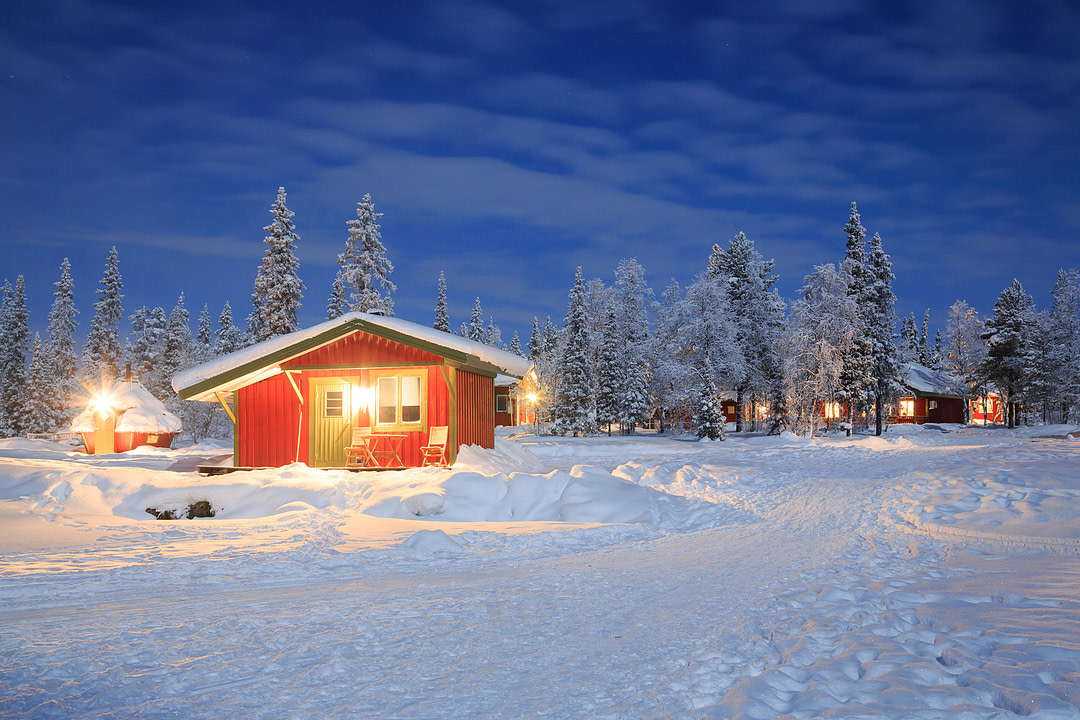 Skandinavien Haus Island Finnland Norwegen