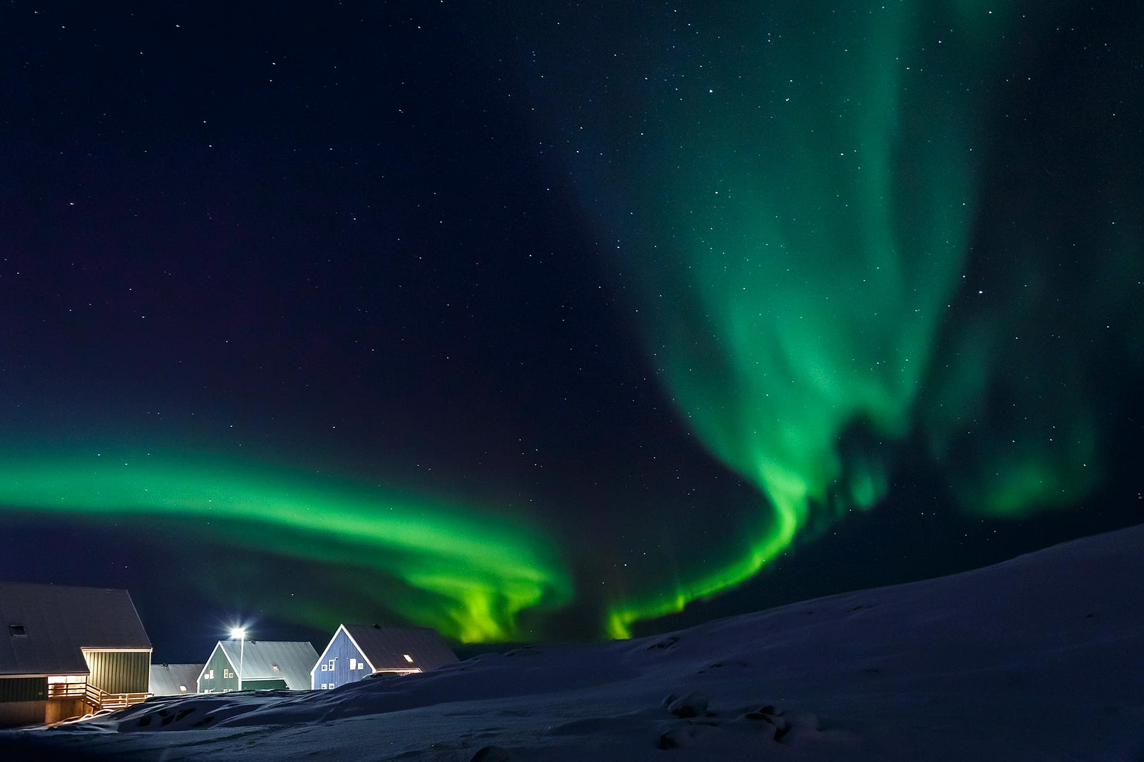 Himmel Über Grönland - Polarlichter