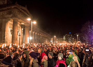 hogmanay fackelumzug