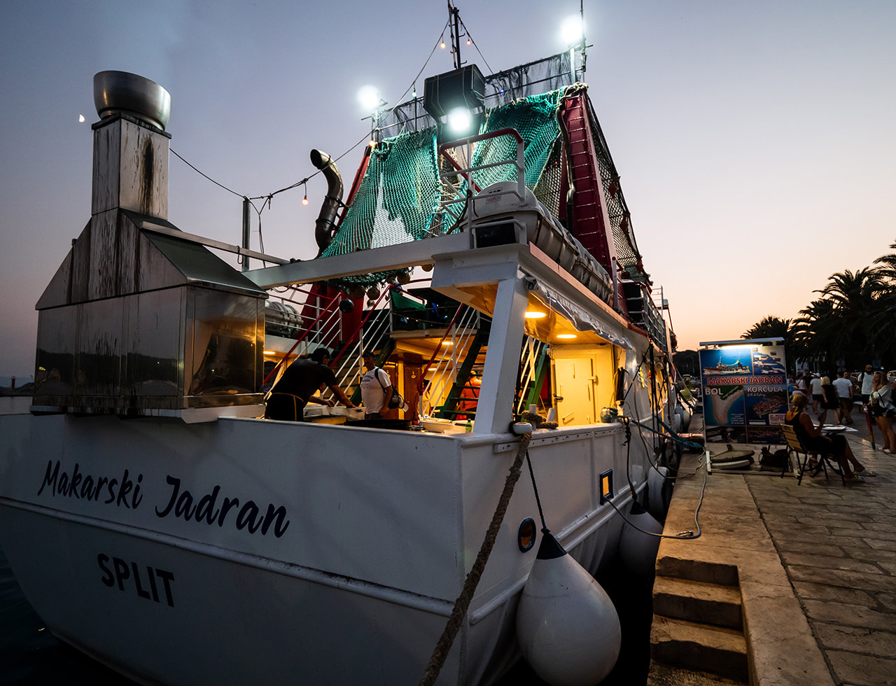 Makarski Jadran Fischerboot