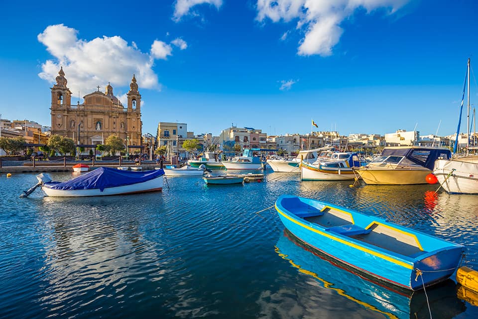 Mdina Hafen Malta