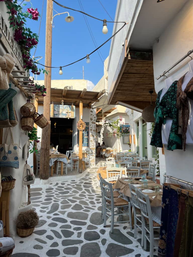 Urige Gassen in Naxos