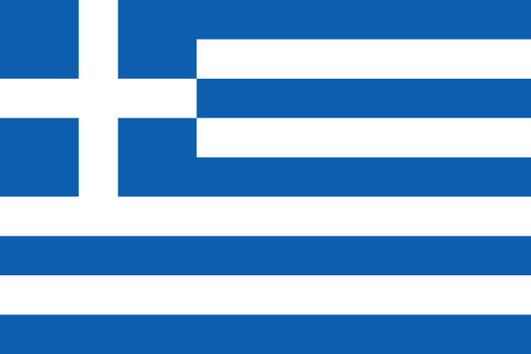 Bild der griechischen Flagge