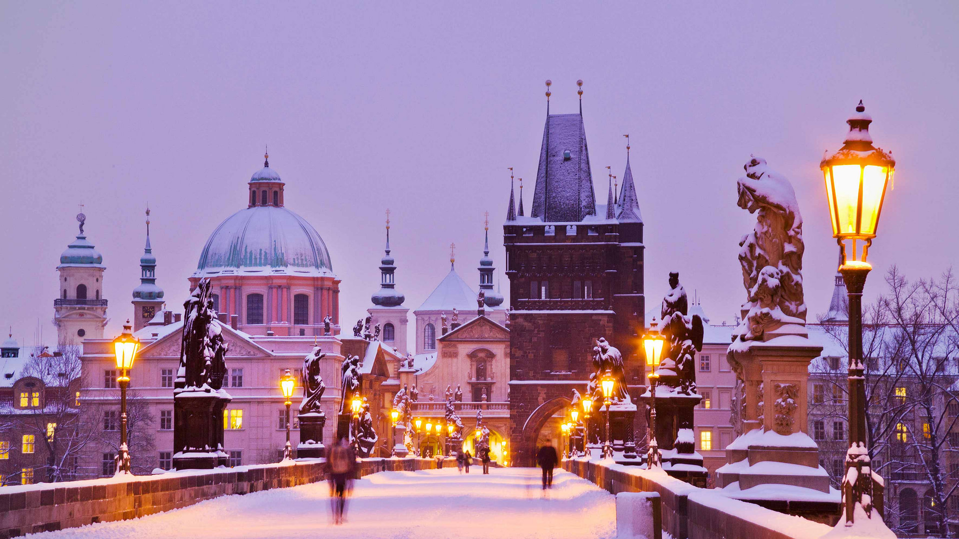 Prag im Winter