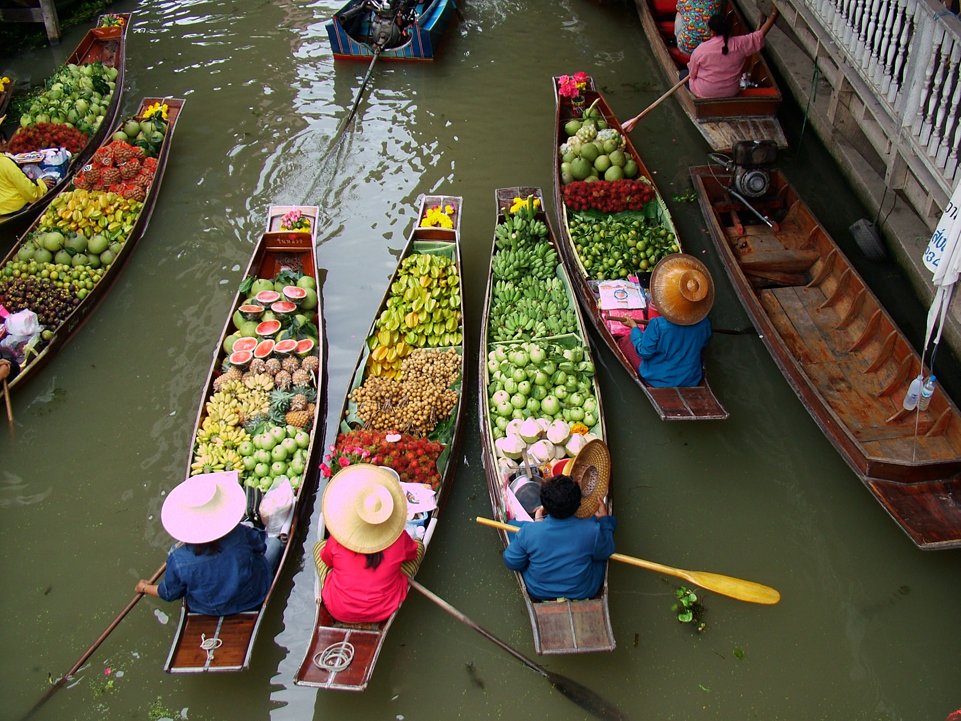 Floating Market in Bangkok