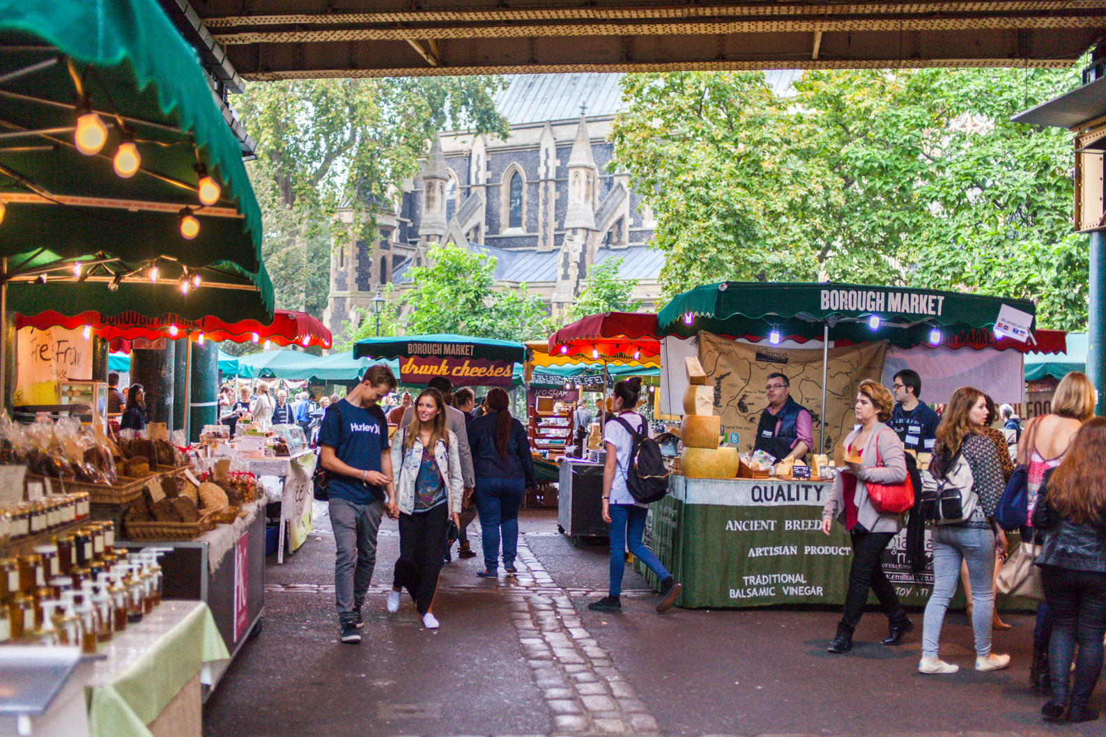 Borough Market mit Läden