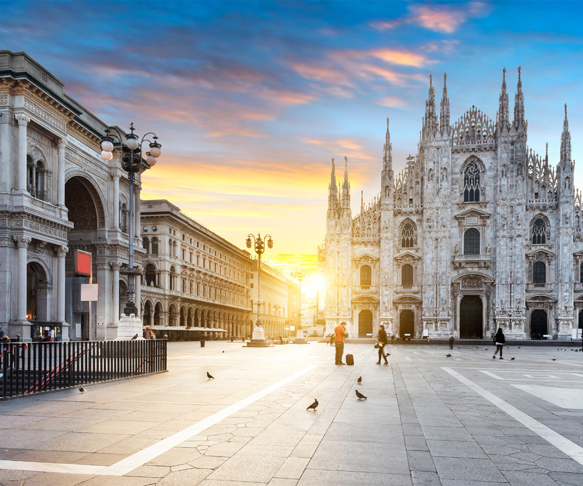 Mailänder Dom und Einkaufspassage