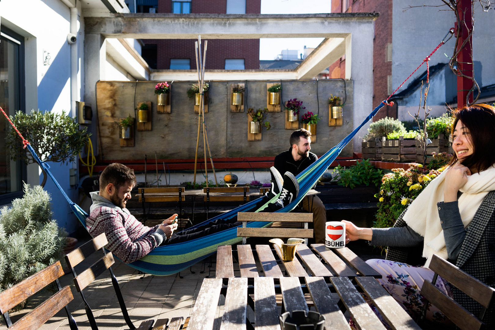 Ostello_Bello_Milano Terrasse